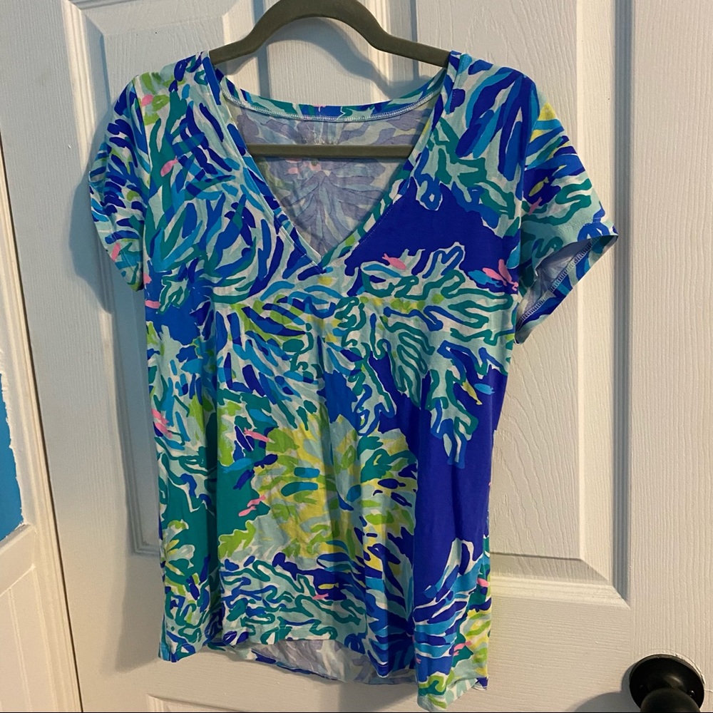 EUC Lilly Pulitzer Top